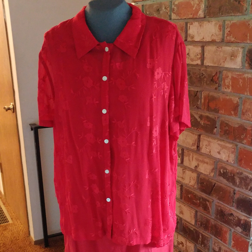 Coldwater Creek,dress w/separate over shirt - Picture 7 of 7